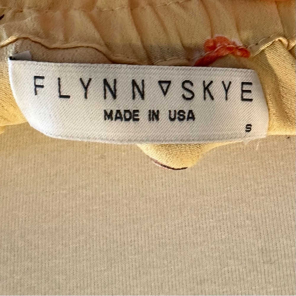 FLYNN SKYE Lou Mini Dress Sunshine Blooms NWOT Size Small - Picture 4 of 6